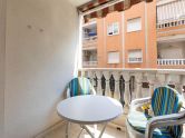 Central apartment with parking, pool and large storage room 900 m from the sea