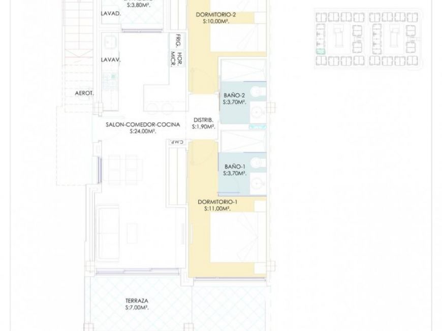 Испания bungalow torrevieja