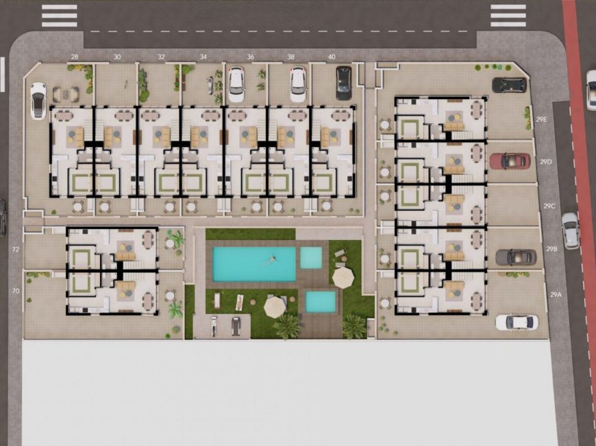 Испания houses pilar-de-la-horadada