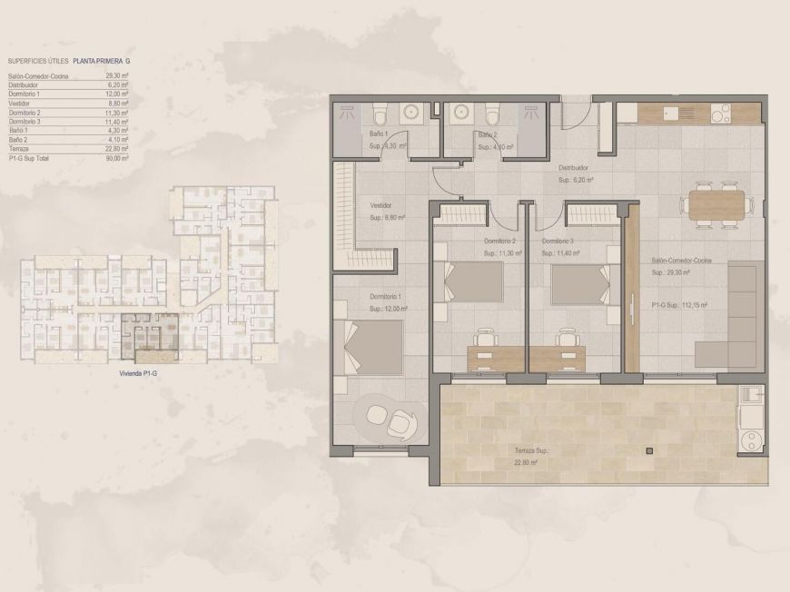 Španělsko Apartmány / byty Torre-pacheco