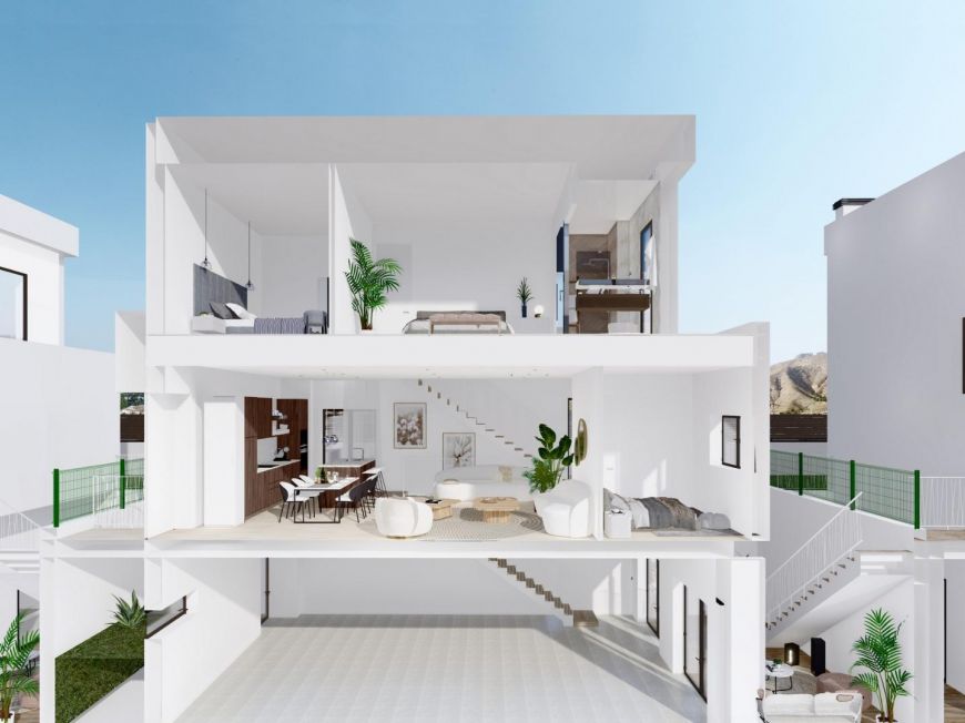 Испания houses finestrat