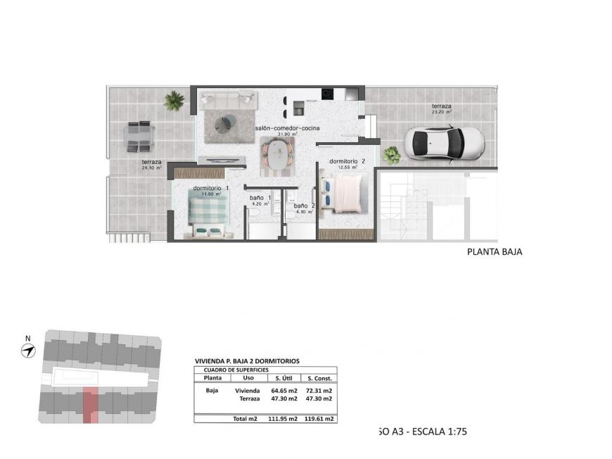Španělsko Bungalov Pilar-de-la-horadada