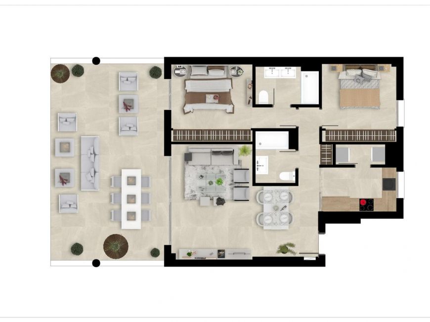 Španělsko Apartmány / byty Costa-del-sol