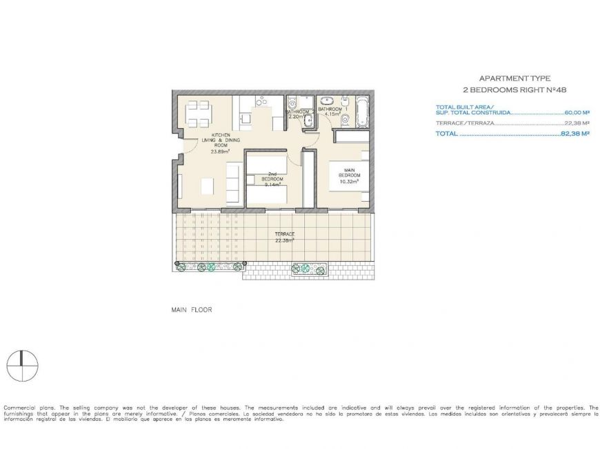 Španělsko Apartmány / byty Aguilas