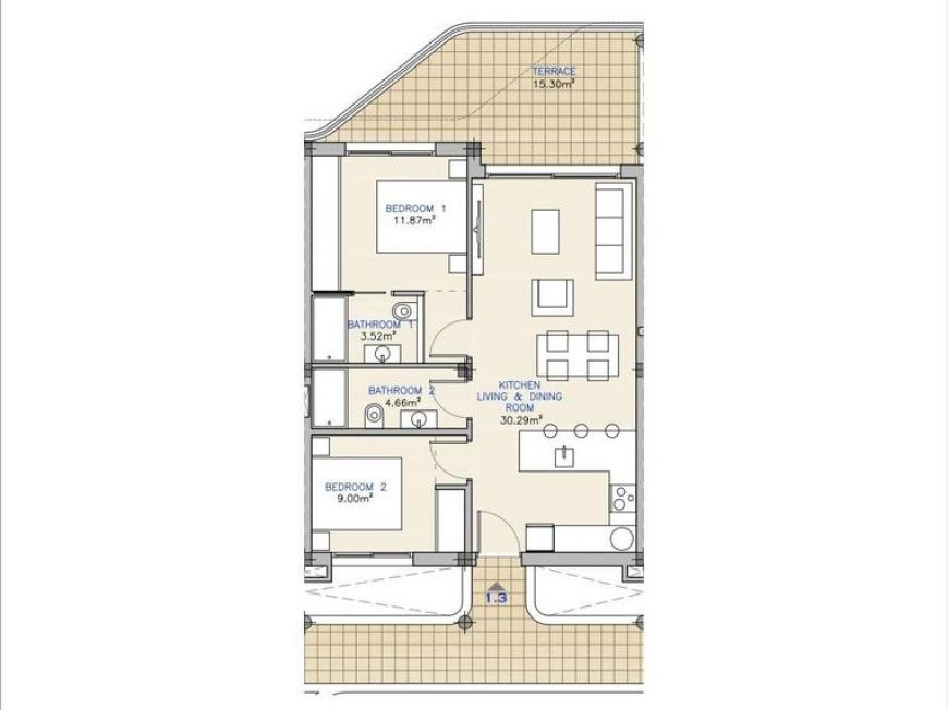 Španělsko Apartmány / byty Los-alcazares