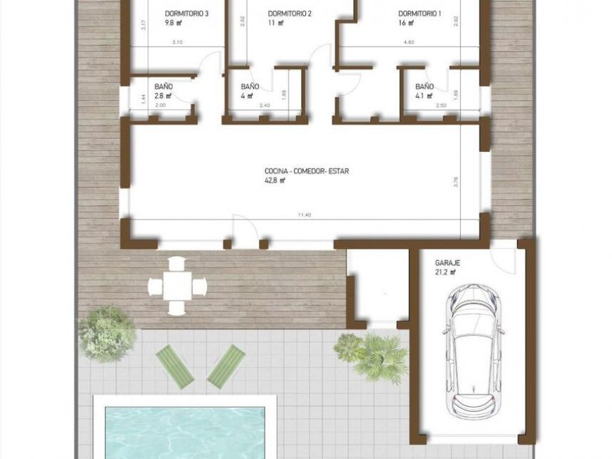 Španělsko Dům Fuente-alamo-de-murcia