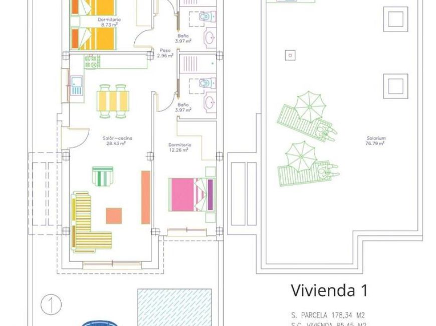 Španělsko Dům San-javier
