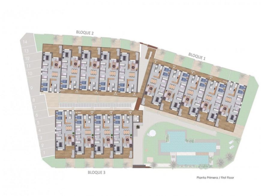 Španělsko Bungalov Pilar-de-la-horadada