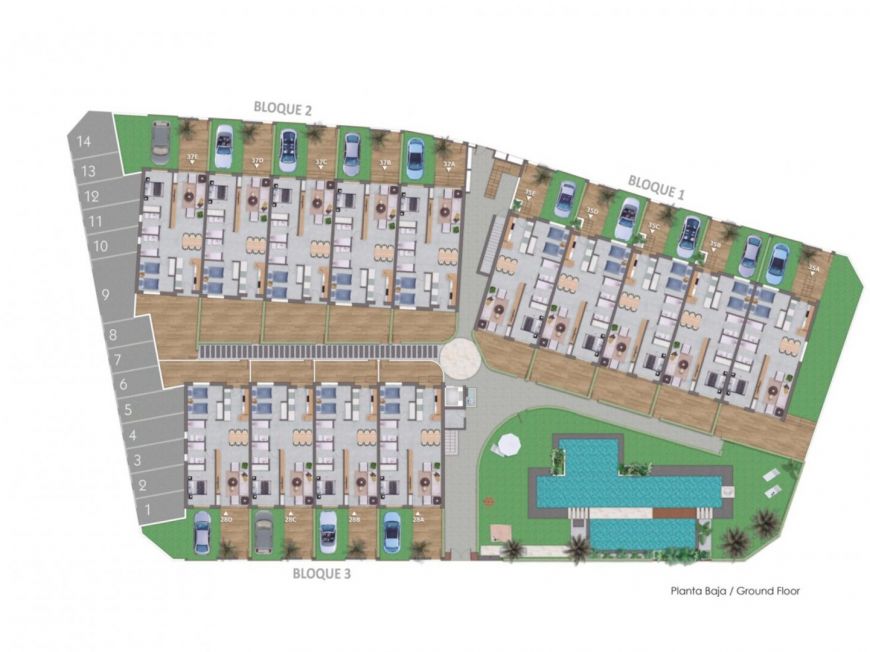 Španělsko Bungalov Pilar-de-la-horadada