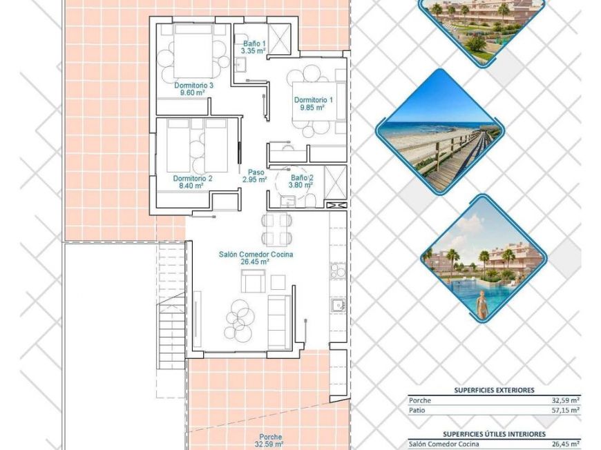 Španělsko Bungalov Pilar-de-la-horadada