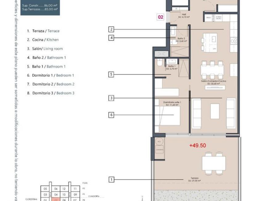 Španělsko Apartmány / byty Benijofar