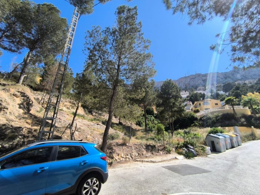 Španělsko Plot Calpe Alicante