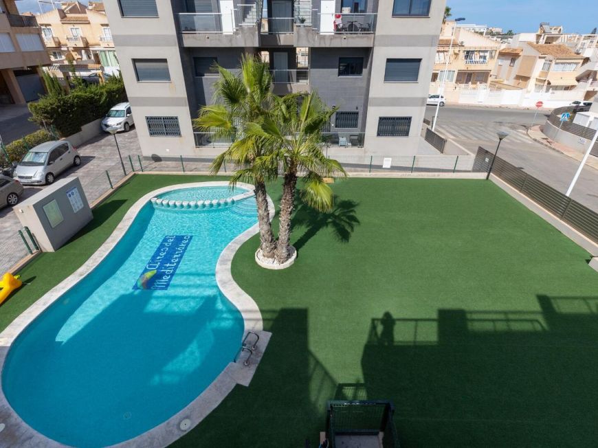Espagne Penthouse de 2 chambres avec solarium et vue sur la mer à 400 m de la plage