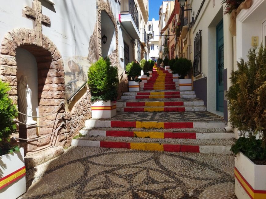 Španělsko local Calpe Alicante