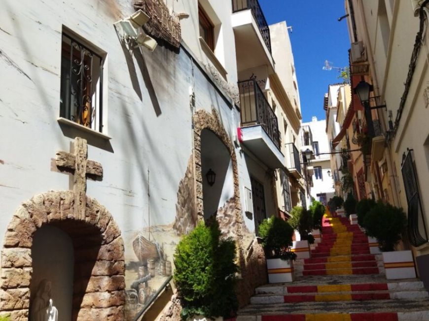 Španělsko local Calpe Alicante