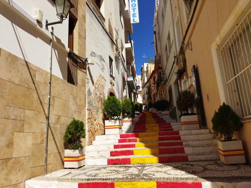 Španělsko local Calpe Alicante