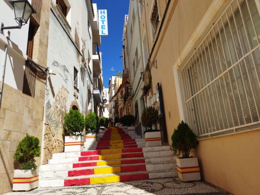 Španělsko local Calpe Alicante