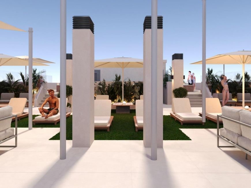 Španělsko Modern New Build Apartments in the Center of San Miguel de Salinas