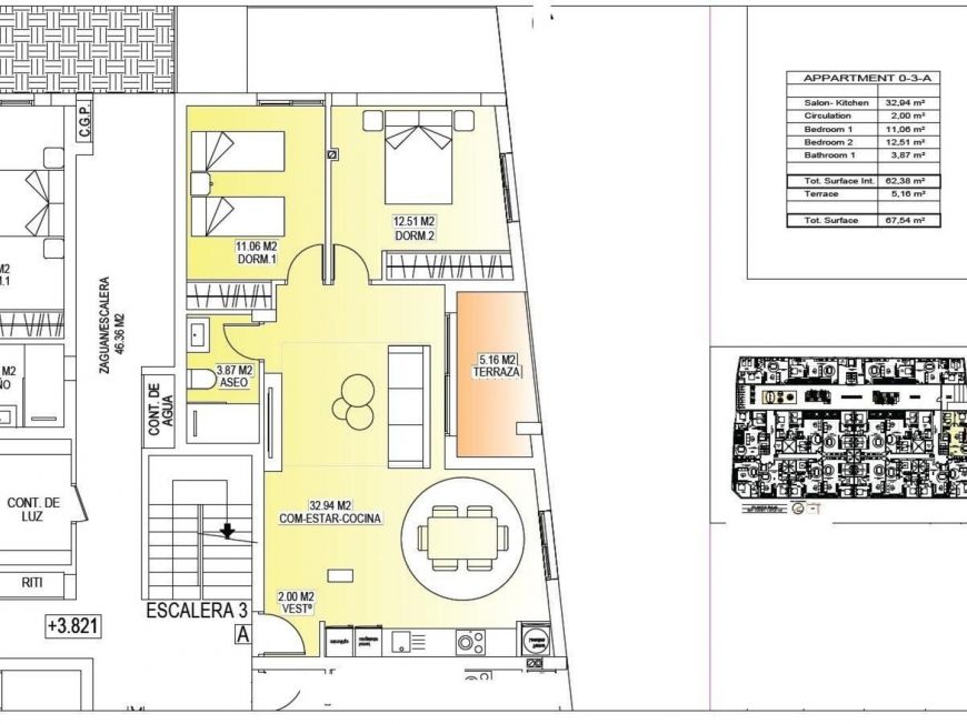 Španělsko Modern New Build Apartments in the Center of San Miguel de Salinas