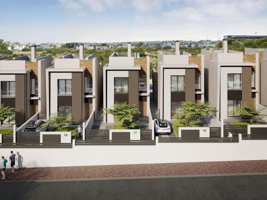 Španělsko New Scandinavian Style Homes in Aguas Nuevas Torrevieja