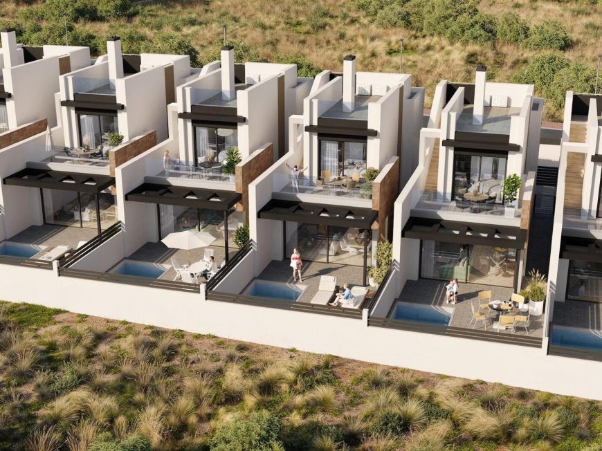 Španělsko New Scandinavian Style Homes in Aguas Nuevas Torrevieja