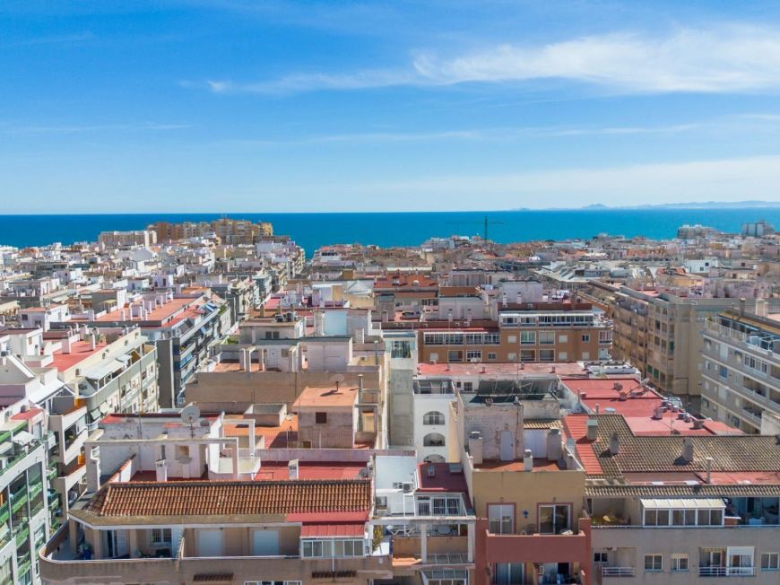 Španělsko 🌟 Penthouse with Infinity Terrace and Sea Views on Fragata Street with 3 bedrooms and Garage