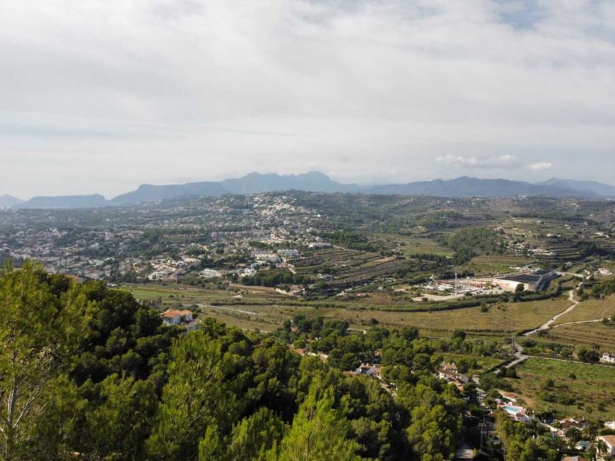 Španělsko Pozemek Moraira Alicante