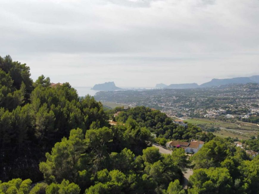 Španělsko Pozemek Moraira Alicante