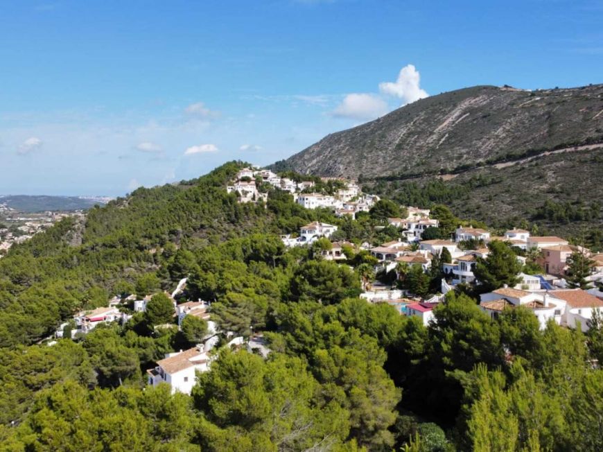 Španělsko Pozemek Moraira Alicante