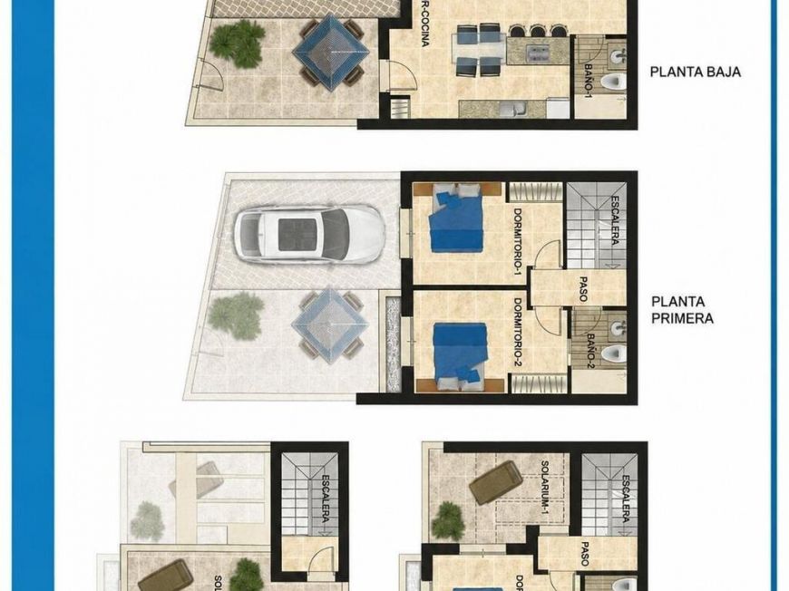 Španělsko Terraced house Orihuela Costa ALICANTE