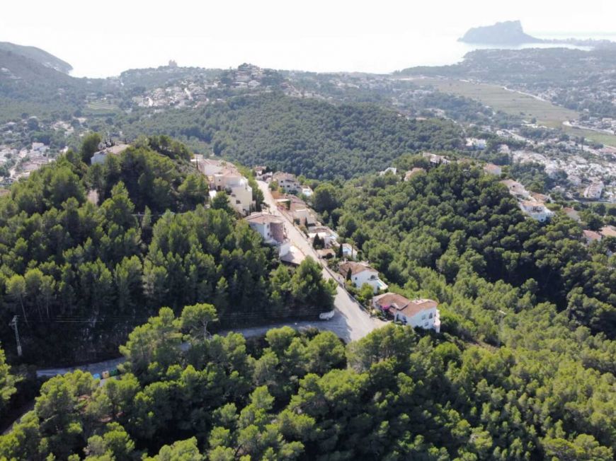 Španělsko Pozemek Moraira Alicante