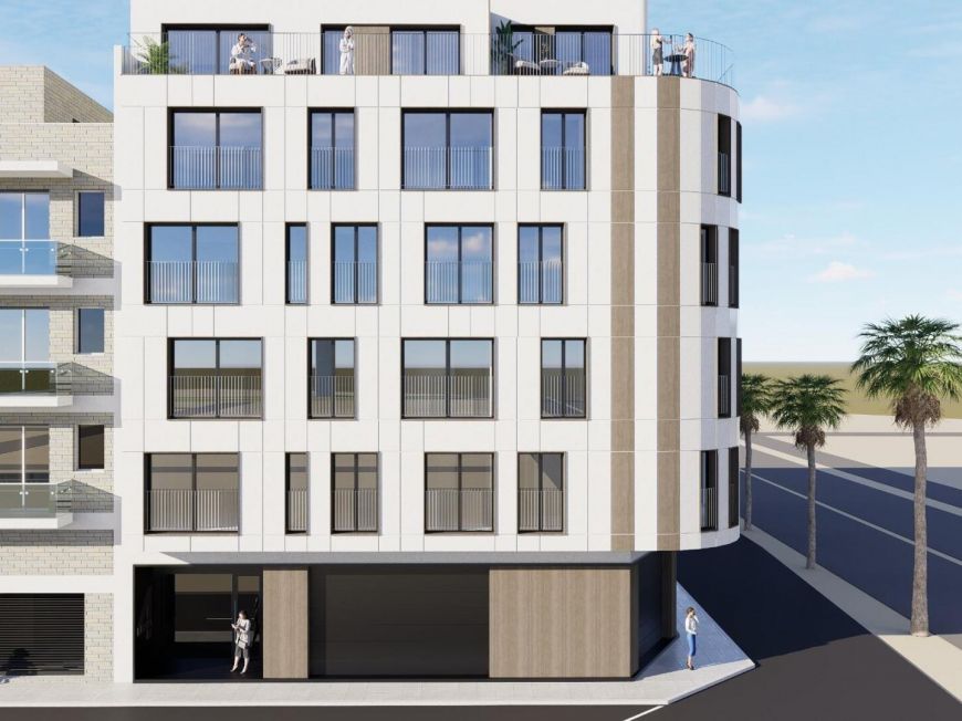 Španělsko Stylish Residential Building 60 m away from El Acequion Beach at Torrevieja