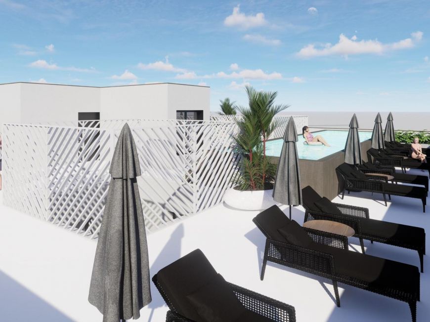 Španělsko Stylish Residential Building 60 m away from El Acequion Beach at Torrevieja