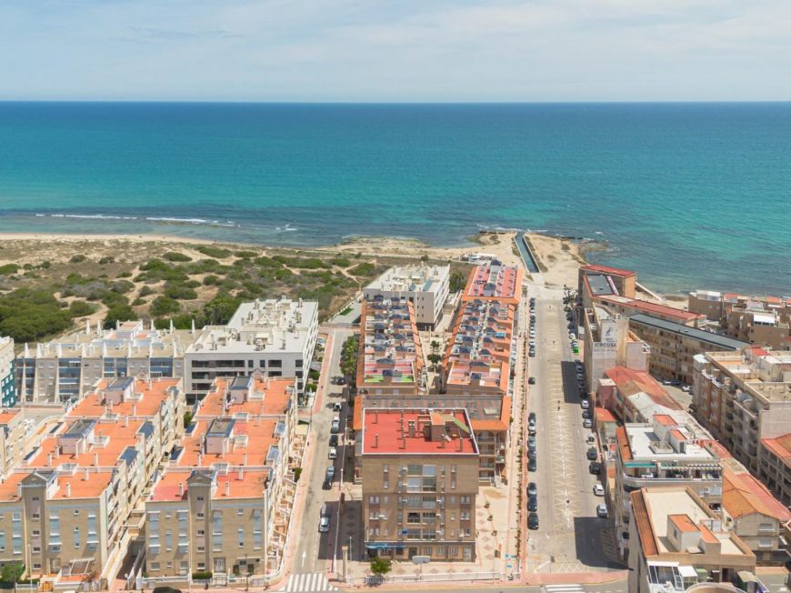 Espagne Vue sur la mer à 200 mètres de la plage de La Mata