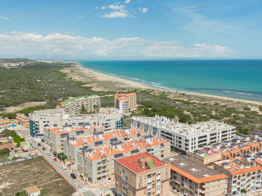 Espagne Vue sur la mer à 200 mètres de la plage de La Mata