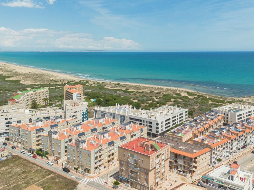 Espagne Vue sur la mer à 200 mètres de la plage de La Mata