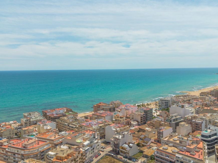 Espagne Vue sur la mer à 200 mètres de la plage de La Mata
