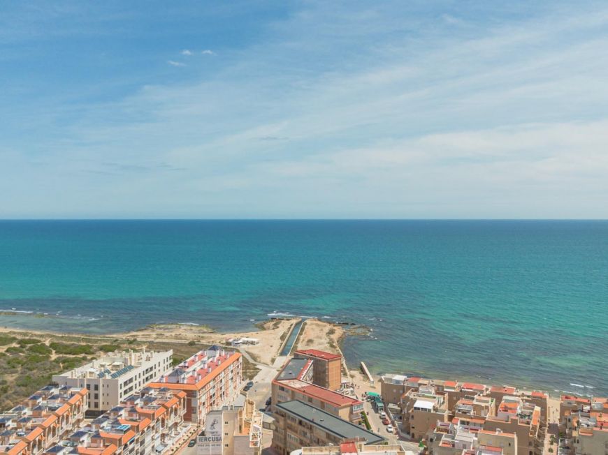 Espagne Vue sur la mer à 200 mètres de la plage de La Mata