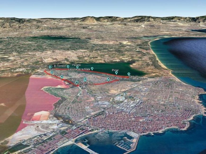 Espagne Vue sur la mer à 200 mètres de la plage de La Mata