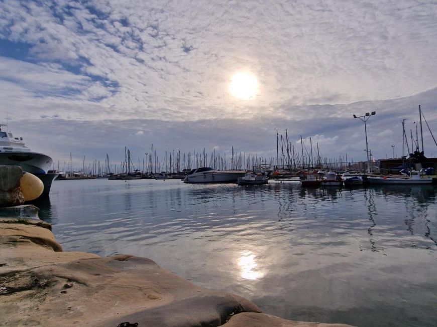 Espagne Vue sur la mer à 200 mètres de la plage de La Mata