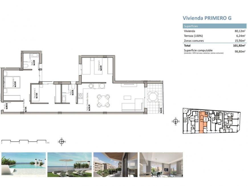 Španělsko Apartmány / byty Guardamar-del-segura