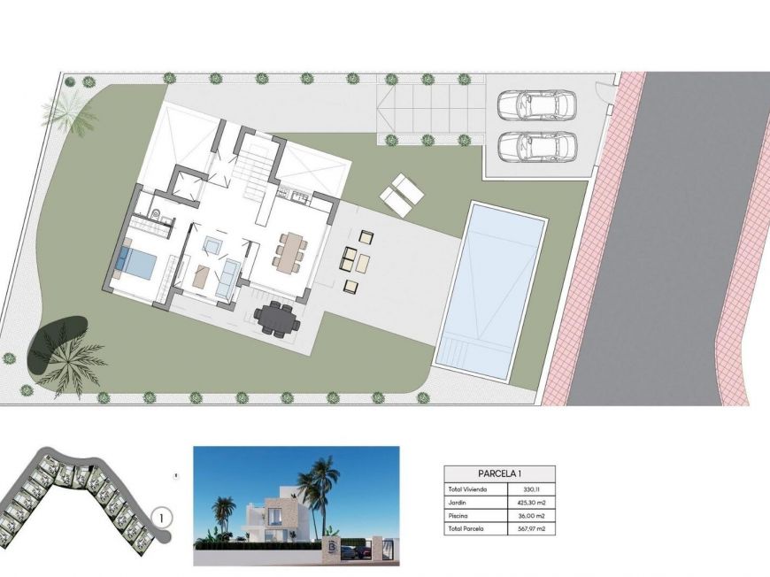 Испания houses finestrat