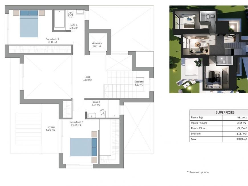 Испания houses finestrat