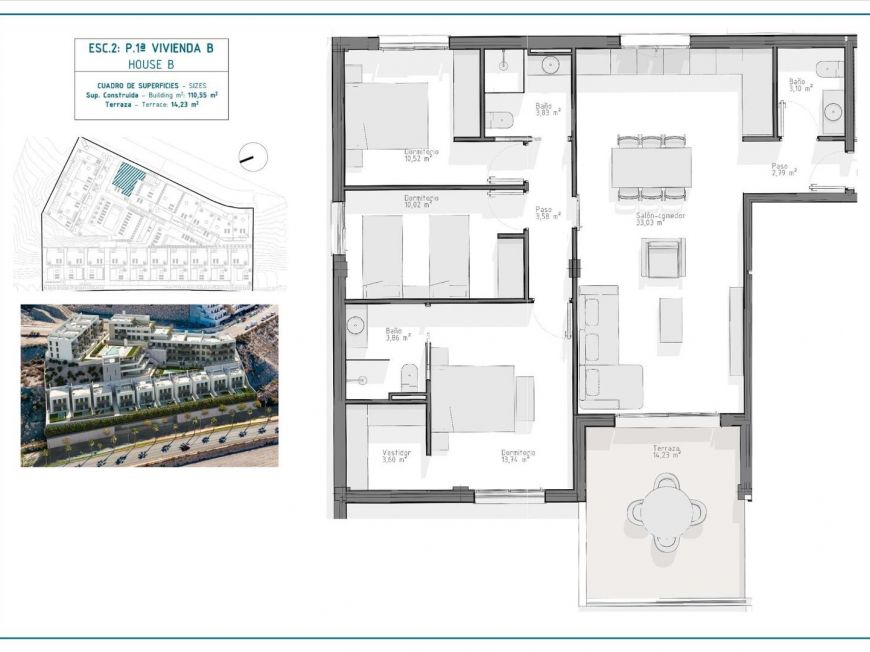Španělsko Apartmány / byty Aguilas