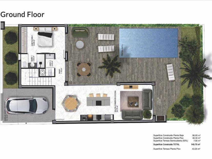 Испания houses almoradi