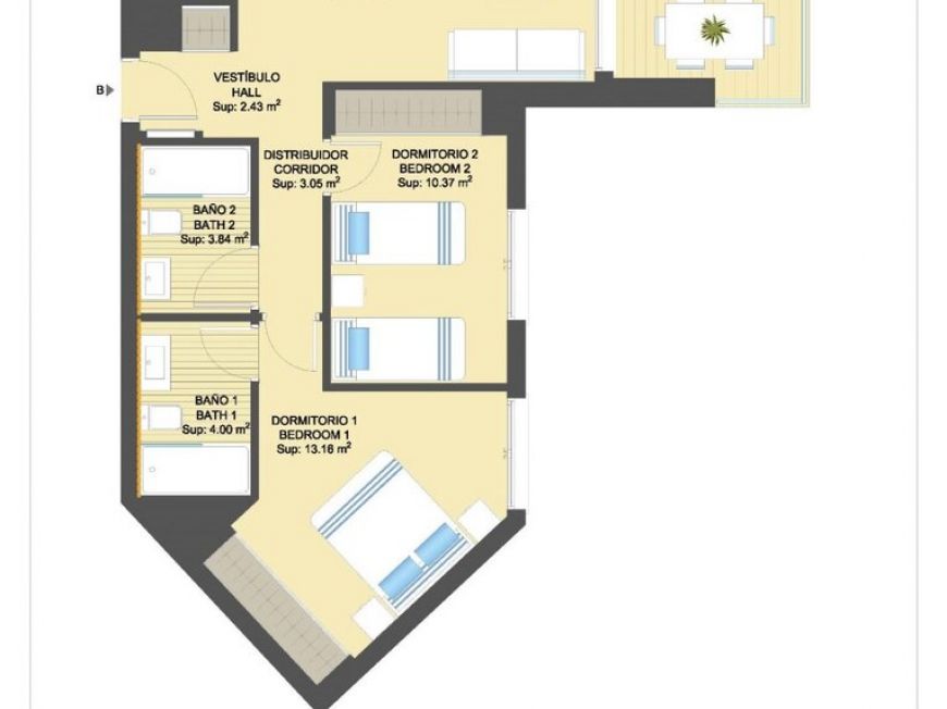 Španělsko Apartmány / byty Orihuela-costa