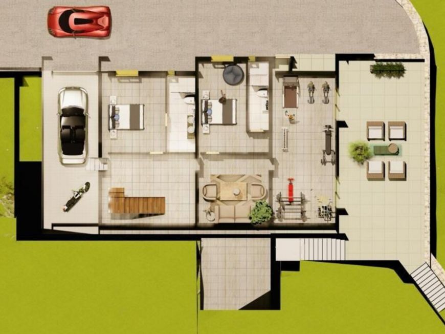 Испания houses benidorm