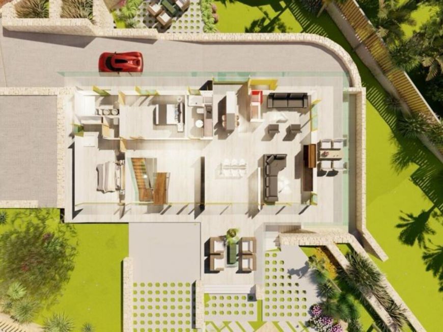 Испания houses benidorm