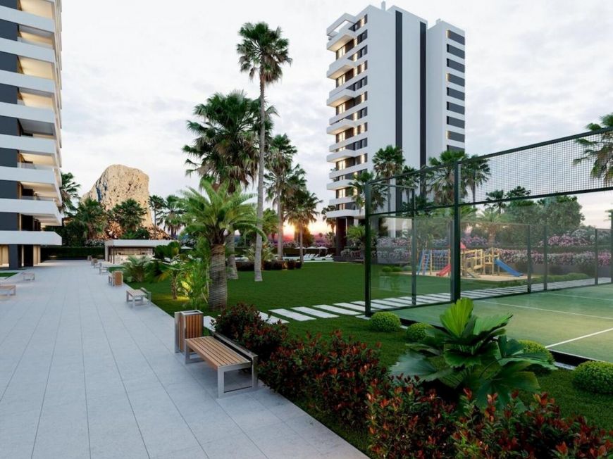 Испания new-buildings calpe
