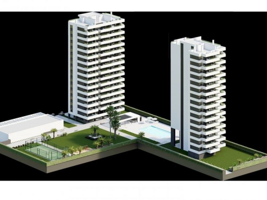 Испания new-buildings calpe